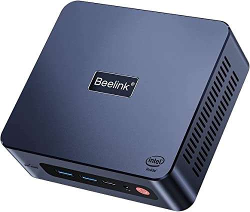 Beelink U59 Pro Business Mini PC Intel 4 Cores N5105, Windows11 Pro RAM 8GB DDR4 / hard disk 512G SSD, 4K Dual HDMI2.0, 2.4G/5G WiFi, USB 3.0, Type-C, Dual Gigabit Ethernet, Auto Power on/Wake on LAN