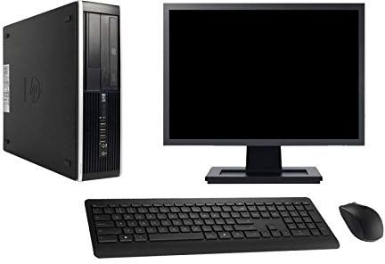 HP PC 8200 Elite SFF Schermo 27pollici Intel i7-2600 RAM 4gb Disco 500gb Windows 10 Wifi (Ricondizionato)