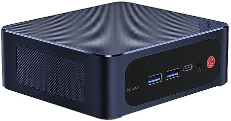 Beelink Mini PC SEi12, Intel Core i5-12450H 8-Core 12-Thread up to 4.40GHz, 16G RAM 1TB PCIe 4.0 SDD, 4K Dual Display, WiFi 6 Bluetooth 5.2, USB 3.0 Type-C, Mini Desktop PC