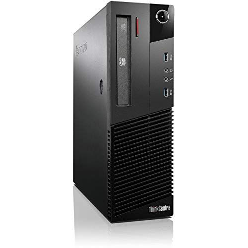 Lenovo ThinkCentre M93P SFF Computer desktop (Intel Core I5 4570 3.2 GHz, 8 GB di RAM, HDD 500 GB, lettore DVD, Windows 10 Pro) nero (Ricondizionato)