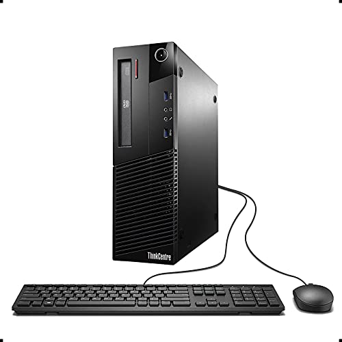 Lenovo ThinkCentre M93P Small Form Business High Performance Desktop PC Intel Core I5-4570 3.2G, 8G RAM DDR3, 240G SSD, DVD-ROM, WIFI, Windows 10 Professional) (Ricondizionato)