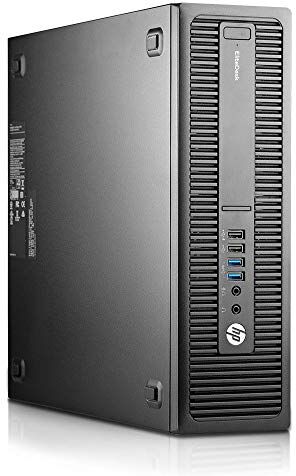 HP EliteDesk 800 G2 SFF Intel Quad Core i5 500 GB SSHD 8 GB memoria Windows 10 Home Desktop Computer Mini PC (ricondizionato)