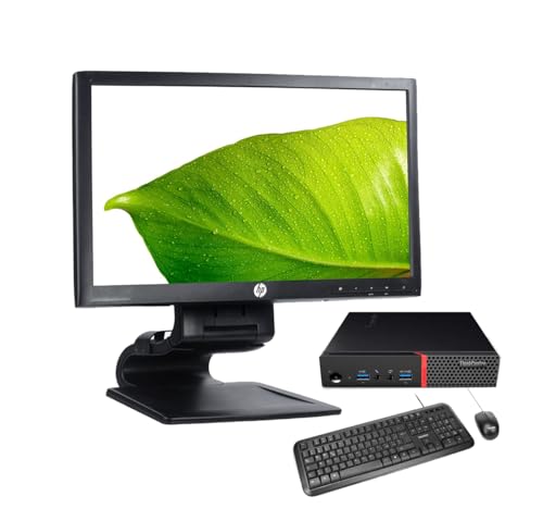 Generic Mini PC desktop / 8 GB RAM / 128 ssd GB/bundle con monitor da 22" stazione completa Wi-Fi tastiera e mouse Windows 11 Pro Office (ricondizionato)