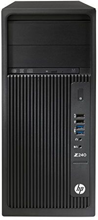 HP Workstation  Z240 Tower Intel Xeon E3-1225v5 Ram 32GB SSD 480GB Nvidia Quadro M4000 Windows 11 Pro (Ricondizionato)