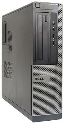 Dell PC  Optiplex 390 DT Schermo 27" Intel I5-2400 RAM 16GB SSD 240GB W10 WiFi (ricondizionato)