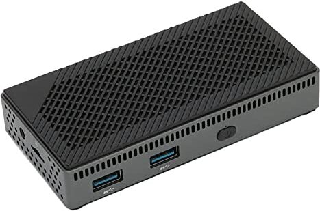 Bewinner ZX02 Mini PC, Gemini Lake N4100 Mini Computer Desktop Windows 11, Micro Computer Tower da 6 GB DDR4, Dual WiFi, BT 5.1, Uscita 4K Mini Computer per la Casa Aziendale (6G+512G Spina UE)