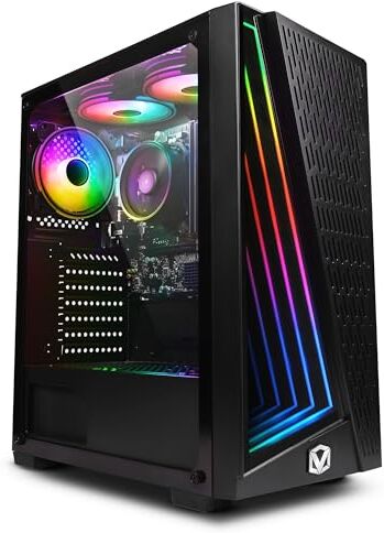 Vibox VI-64 PC Gamer AMD Ryzen 3200GE Processore 4GHz Radeon Vega 8 Graphiques 16Go RAM 1To SSD Windows 11 WiFi