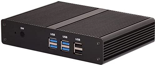 BD Electrics Fanless Mini PC Intel N3150 Linux Ubuntu 20.04 8 GB RAM 128 GB SSD Dual HDMI Dual LAN WIFI Bluetooth