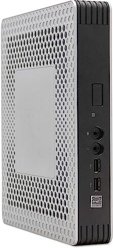 HP SIMPLETEK PC COMPUTER DESKTOP FISSO THIN CLIENT MINI PC T610 SLIM AMD 4GB SSD 16GB RS232 COM SERIALE CONSOLE GESTIONE SERVER GESTIONALE WINDOWS 7 EMBEDDED (Ricondizionato) (Senza Antenna WiFi USB)