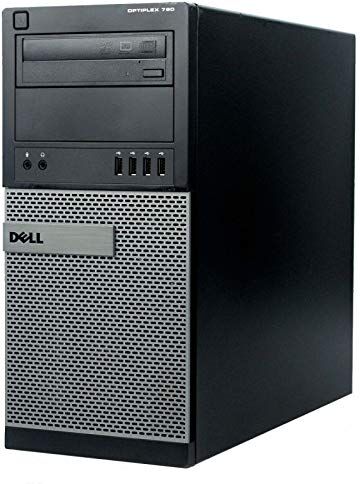 Dell PC Tower OptiPlex 790 MT Intel G630 RAM 4GB HDD 250GB Windows XP (ricondizionato)