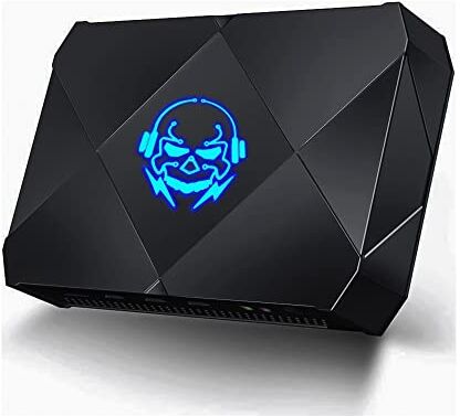 KingnovyPC 12th Gen 4K Mini Gaming PC, Inter Core I5 1240P Windows 11 Pro, Mini Desktop Computer, 16GB DDR5 500GB Plce4.0 NVMe, Type-C/HDMI/DP, 4K HD Output, 7*USB, Wifi 6 BT5.2