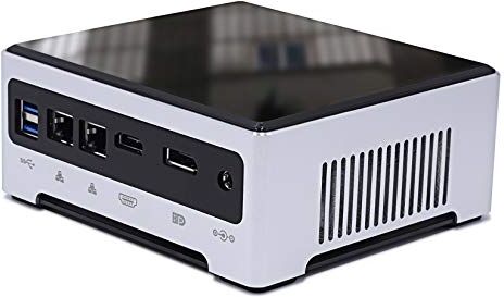 WEIDIAN NUC PC desktop Mini PC Desktop PC DDR4 Octa Core i9 10880H, SSD da 1 TB RAM da 1 GB, 2LAN, HD, DP, M.2 WiFi, BT4.2, Windows 11 Pro, Piccolo PC aziendale con ventola integrata