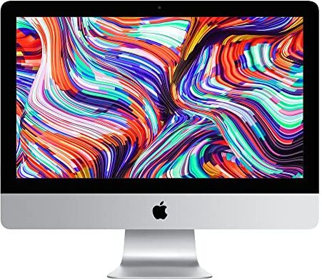 Apple iMac 21.5" (i5-5675r 3.1ghz 8gb 1tb HDD) QWERTY U.S Tastiera MK452LL/A Fine 2015 Argento (Ricondizionato)