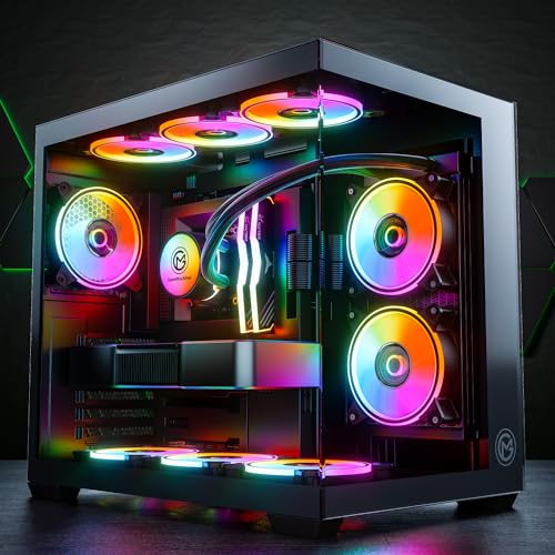 GameMachines Cube Gaming PC Intel® Core™ i7 12700KF NVIDIA GeForce RTX 4060Ti 16GB Raffreddamento ad acqua SSD M.2 2000GB 32GB RGB DDR4 WLAN Windows 11 Pro