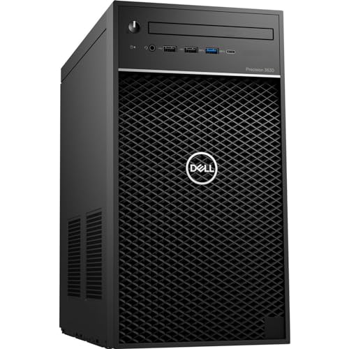 Dell Precision 3630 Tower PC Computer Intel i7-8700K Ram 16GB SSD 512GB Windows 11 Pro Office 2021 (Ricondizionato)