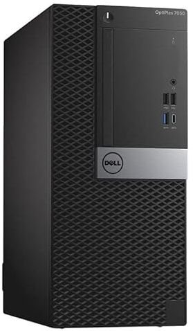 Dell PC Tower OptiPlex 7050 Intel i3-6100 RAM 64GB SSD 120GB HDMI Windows 10 WiFi (ricondizionato)