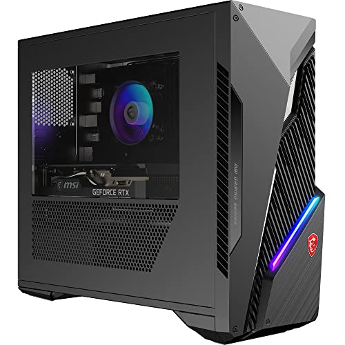 MSI MAG Infinite S3 13NUD-880IT Desktop Gaming Intel Core i5-13400F CPU, RTX 4060 Ti GPU, 16GB DDR5 RAM, 1TB PCIe 4.0 NVMe SSD + 1TB HDD, Dissipazione ad aria, Wi-Fi 6E Windows 11 Home