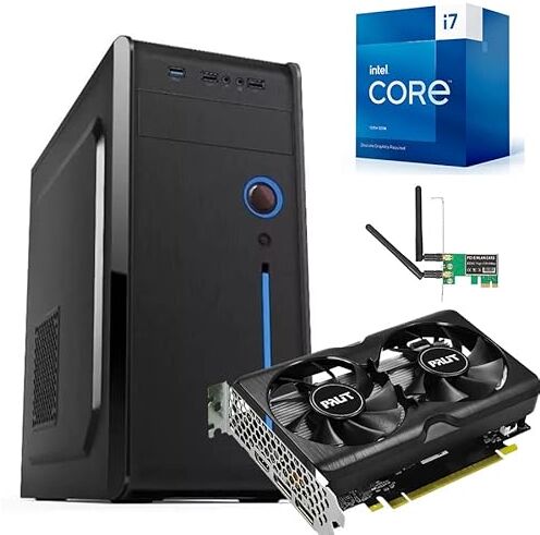 Computers Parts Workstation Ultimate Intel Core i7-13700F 16 CORE   Ram 32GB   SSD NVMe 1TB   Nvidia GTX 1630 4GB   Wi-Fi DVD Windows 11 Pro la scelta ideale per i professionisti