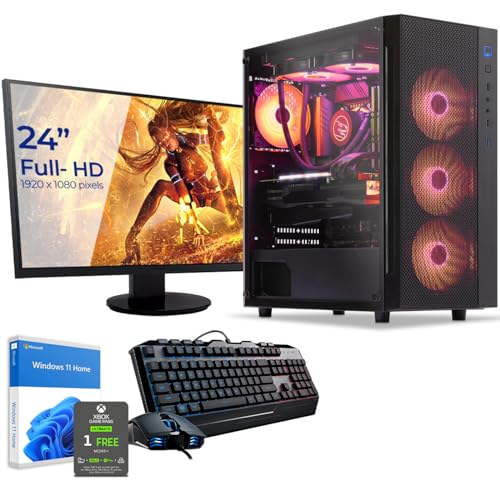 Sedatech Pack PC Gaming Pro Watercooling • AMD Ryzen 9 7900X • RTX4070 • 32Gb DDR5 • 2Tb SSD M.2 • Windows 11 • Monitor 24