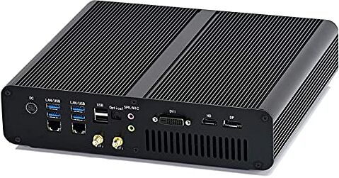 Partaker 8K Mini PC, Desktop Gaming Computer with Intel I7 7700HQ 4 Cores 2.8Ghz, 32GB RAM, 512GB SSD, Dedicated GTX1060 3G Graphics, 7680x4320, 2xGiga LAN, DP+HD+DVI, Type-C, Wi-Fi+BT, Win 10 Pro