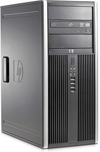 HP Elite 8300 TOWER Intel Core i5-3gen Processor, Ram 4Gb DDR3, HDD 500GB, DVD. Windows 10 Home (Ricondizionato)