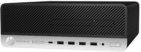 HP Desktop ProDesk 600 G3 SFF, Intel Core i5-6500, 8 GB RAM, 500 GB SSD, DVD-RW, Windows 10 Pro (ricondizionato)