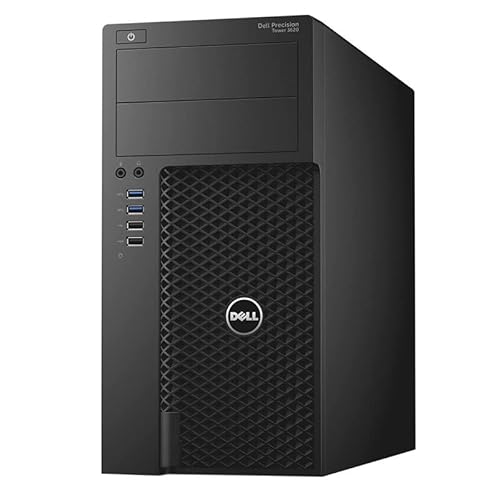 Dell PC Tour 3620 Quadro M2000 Xeon E3-1240 v5 RAM 32GB SSD 240GB + HDD 3TB W10 (ricondizionato)