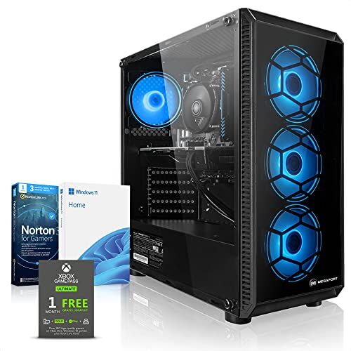 Megaport PC Gaming AMD Ryzen 5 5600 6x 4.40GHz Turbo • Windows 11 • Nvidia GeForce RTX3060 12GB • 32GB 3200MHz DDR4 • 1TB M.2 SSD • WiFi • pc da gaming