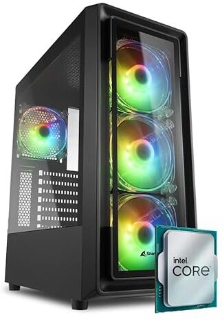 EMCA4 Computer Gaming PC Intel i5 13400f Nvidia RTX 3060 12GB M.2 1TB nvme Ram 16GB DDR4 3200Mhz B760 ARGB Windows 11