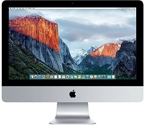 Apple Mid 2014 iMac 21.5 Core i5 1.4GHz, 8GB RAM, 500GB HDD Argento (Ricondizionato)