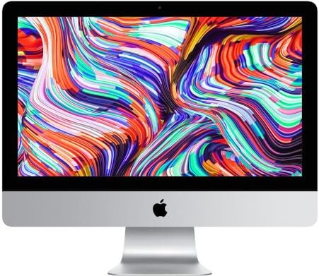 Apple iMac 21.5" (i5-7400 3.0ghz 8gb 1tb HDD) QWERTY U.S Tastiera MNDY2LL/A Meta 2017 Argento (Ricondizionato)