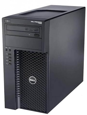 Dell PC Tower Precision T1650 MT Pentium G2020 RAM 32GB SSD 960GB Windows 10 WiFi (ricondizionato)