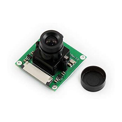 Waveshare Camera Module Kit 5 Megapixel OV5647 Sensor Adjustable Focus 2592 * 1944 Resolution for Any Version of Raspberry Pi Waveshare Camera Module Kit 5 Megapixel OV5647 Sensor Adjustable Focus 2592 * 1944 Resolution for Any Version of Raspberry Pi