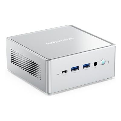 MINISFORUM NAB9S Barebone Mini PC, Core i9-13900HK 14C/20T Processore fino a 5,4 GHz, HDMIx2/USB-Cx2, Intel Iris Xe Mini Computer, 2,5G RJ45 LANx2, NO DDR4/NO PCIe 4.0 SSD/OS, Slot HDD, Wifi6E, BT5.2 MINISFORUM NAB9S Barebone Mini PC, Core i9-13900HK 14C/20T Processore fino a 5,4 GHz, HDMIx2/USB-Cx2, Intel Iris Xe Mini Computer, 2,5G RJ45 LANx2, NO DDR4/NO PCIe 4.0 SSD/OS, Slot HDD, Wifi6E, BT5.2
