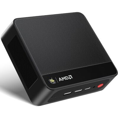 Beelink SER5 MAX Mini PC, AMD Ryzen 7 7735U con 8 core e 16 thread fino a 4,75GHz, 24GB LPDDR5 di RAM e 1TB di SSD, schermo 4K a 60Hz con supporto per fino a 3 schermi (HDMI/DP/Type-C), BT5.2, Wi-Fi6 Beelink SER5 MAX Mini PC, AMD Ryzen 7 7735U con 8 core e 16 thread fino a 4,75GHz, 24GB LPDDR5 di RAM e 1TB di SSD, schermo 4K a 60Hz con supporto per fino a 3 schermi (HDMI/DP/Type-C), BT5.2, Wi-Fi6