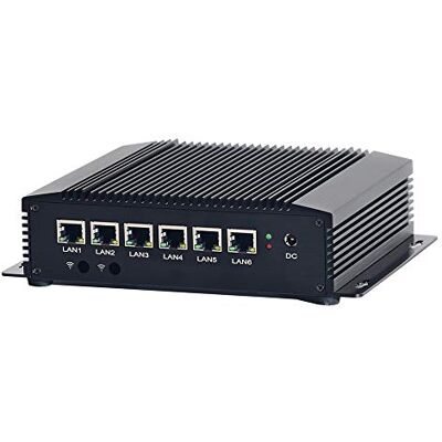 KINGDEL K10 Mini PC 8th Gen. i5-8265U 16GB RAM, 256GB SSD 4Cores 6MB Cache Max 3.90GHz CPU, 4K Wifi Fanless, 6xLAN Port, 4xUSB3.0, 1xCOM RS232 KINGDEL K10 Mini PC 8th Gen. i5-8265U 16GB RAM, 256GB SSD 4Cores 6MB Cache Max 3.90GHz CPU, 4K Wifi Fanless, 6xLAN Port, 4xUSB3.0, 1xCOM RS232