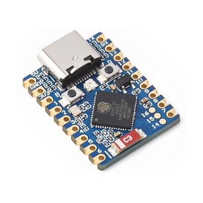 Waveshare ESP32-S3 Mini Development Board, Based On ESP32-S3FH4R2 Dual-Core Processor, 240MHz Running Frequency, 2.4GHz Wi-Fi & BT 5, Castellated Module, Suitable for SMD Applications Waveshare ESP32-S3 Mini Development Board, Based On ESP32-S3FH4R2 Dual-Core Processor, 240MHz Running Frequency, 2.4GHz Wi-Fi & BT 5, Castellated Module, Suitable for SMD Applications