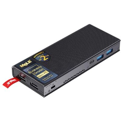 Mele Business Grade PCG02 Pro Mini PC Stick senza ventola N100 8 GB 128 GB N100 4C/4T 3,4GHz 8GB RAM 128GB eMMC Doppia uscita TV 4K HDMI Fanless 0dB USB-C PD3.0 Ufficio/Industriale/Microservatore Mele Business Grade PCG02 Pro Mini PC Stick senza ventola N100 8 GB 128 GB N100 4C/4T 3,4GHz 8GB RAM 128GB eMMC Doppia uscita TV 4K HDMI Fanless 0dB USB-C PD3.0 Ufficio/Industriale/Microservatore