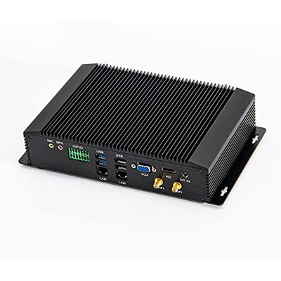 KINGDEL Mini PC compatto i5 CPU con 8 GB di RAM SSD da 256 GB, grafica HD, 6xCOM, 4xUSB 3.0, 4xUSB 2.0, 2xLAN, GPIO, LPT, HD, VGA, Wi-Fi KINGDEL Mini PC compatto i5 CPU con 8 GB di RAM SSD da 256 GB, grafica HD, 6xCOM, 4xUSB 3.0, 4xUSB 2.0, 2xLAN, GPIO, LPT, HD, VGA, Wi-Fi