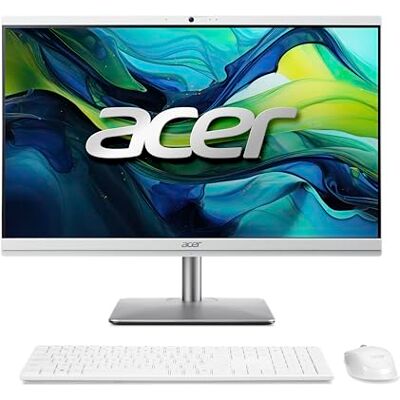 Acer Aspire C 24, 23,8 pollici Full HD All-in-One, Intel Core Ultra 7 155U, 32 GB RAM, 2 TB SSD, Intel Graphics, Windows 11 Home, Bianco Acer Aspire C 24, 23,8 pollici Full HD All-in-One, Intel Core Ultra 7 155U, 32 GB RAM, 2 TB SSD, Intel Graphics, Windows 11 Home, Bianco