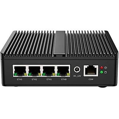 KINGDEL Mini PC senza ventola Quad Core Celeron N5105 Fino a 2,9 GHz 8 GB DDR4 RAM 128 GB SSD UHD Graphics Supporto 4K 4xUSB HD/DP 4xGigabit LAN Firewall Computer TV Box.. KINGDEL Mini PC senza ventola Quad Core Celeron N5105 Fino a 2,9 GHz 8 GB DDR4 RAM 128 GB SSD UHD Graphics Supporto 4K 4xUSB HD/DP 4xGigabit LAN Firewall Computer TV Box..