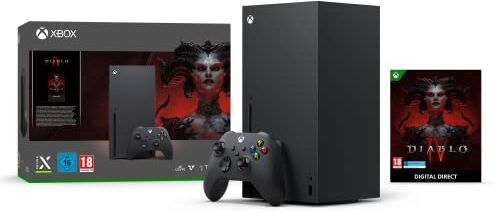 Xbox Microsoft Series X + Diablo IV -pelikonsoli