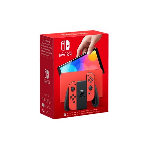 Nintendo Console Switch Modello OLED edizione Speciale Mario (rossa)