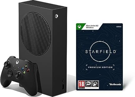 Xbox Series S Black (1TB) + Starfield Digital Premium Editio