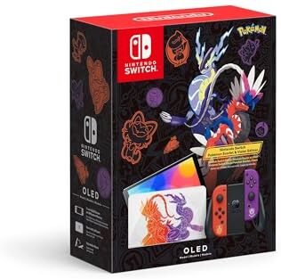 Nintendo SWITCH OLED MODEL POKÉMON SCARLET & VIOLET EDITION CONSOLE DE JEUX PORTABLES 17,8 CM (7") 64 GO ÉCRAN TACTILE