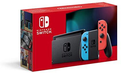 Nintendo Console  Switch Blu/Rosso Neon [ed. 2021] schermo LCD 6,2" 32GB