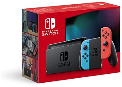 Nintendo Console Switch con Joy-Con Rosso Neon e Blu Neon