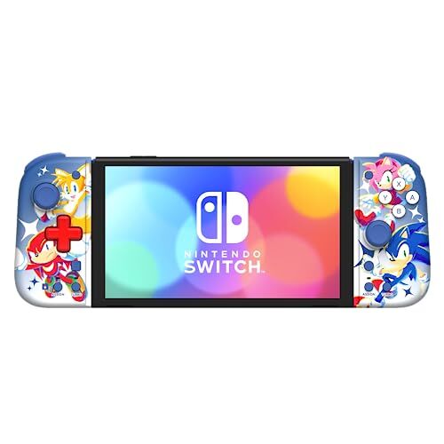 Hori Split Pad Compact (Sonic) Controller Ergonomico Portatile per Nintendo Switch e OLED Licenza Ufficiale Nintendo