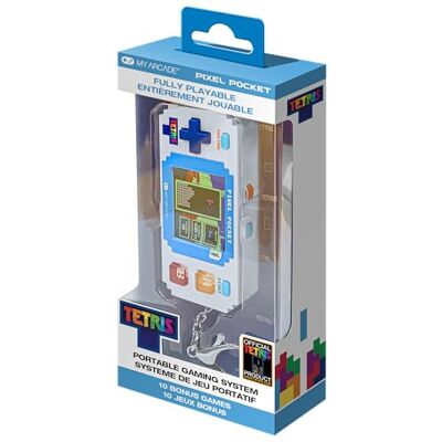 MY ARCADE Pixel Pocket Tetris Mini Portable Retro Console One Size MY ARCADE Pixel Pocket Tetris Mini Portable Retro Console One Size