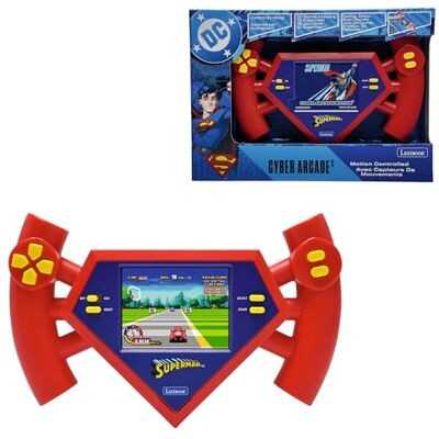 Lexibook , Superman, Console Superman Cyber Arcade compatta e portatile, 50 giochi, schermo LCD a colori, alimentazione a batterie, Lexibook , Superman, Console Superman Cyber Arcade compatta e portatile, 50 giochi, schermo LCD a colori, alimentazione a batterie,